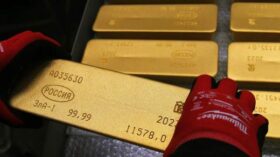 ЦБ: Запасы золота в международных резервах России не изменились, составив 2329,65 тонны
